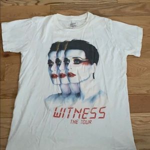 katy perry witness tour t shirt